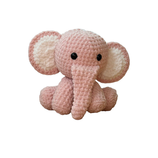 Sitting Elephant Plushie