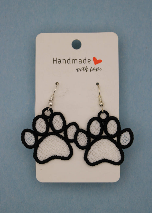 Earrings (Lace) - Animals