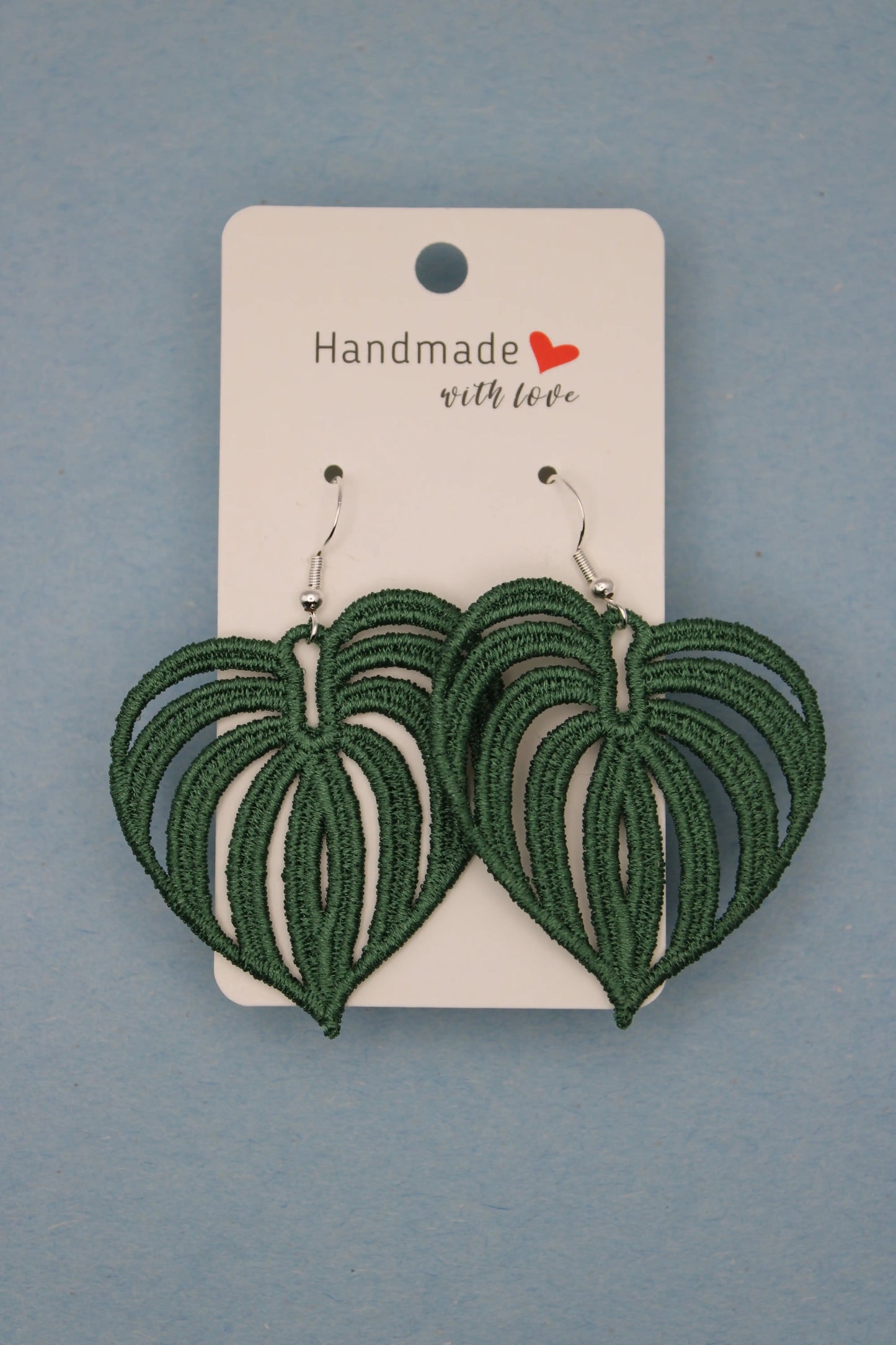 Earrings (Lace) - Plants