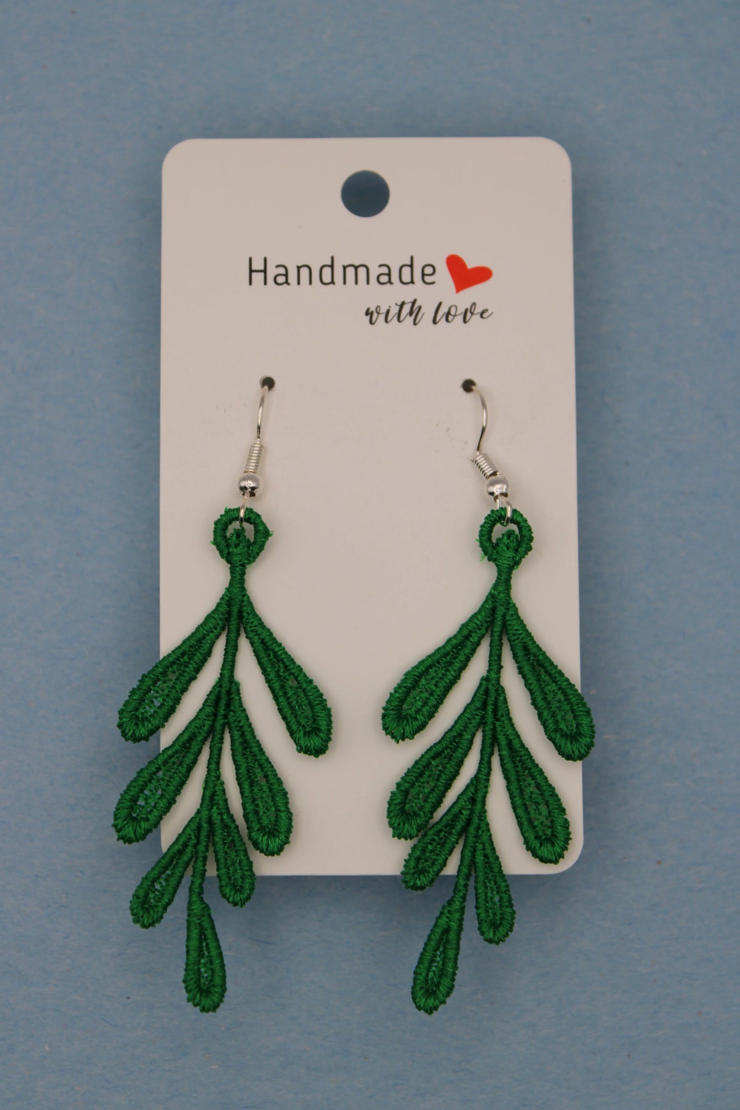 Earrings (Lace) - Plants