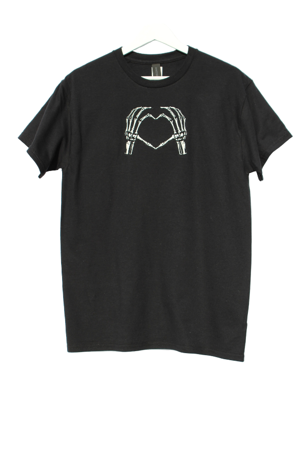 Embroidered Apparel - Skeleton Hands (No Outline)